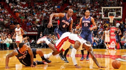 亚特兰大老鹰主场失守，迈阿密热火这场硬仗赢得太解气！