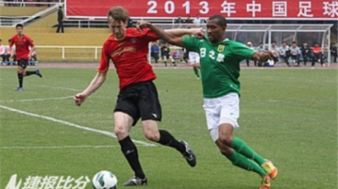 中甲第2轮——广东日之泉1-1青岛中能：毛剑卿捡漏建功，耶利奇替补头槌救主，冲超热门双双开局两连平