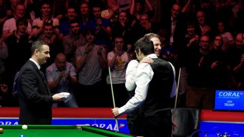 英锦赛决赛奥沙利文10-6力克特鲁姆普 第七度加冕“英锦赛之王”