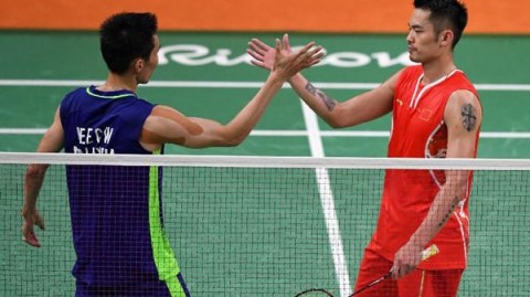 羽坛传奇跨界混搭！林丹李宗伟首度联手双打，18-21、19-21惜败奥运冠军“风云组合”