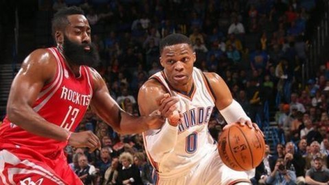 独家复盘  九年后再论2016-17赛季MVP之争：威少场均三双书写历史，哈登战绩数据却成“被遗忘的王者”