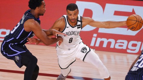 布里奇斯杀疯了！42分把魔术九连胜揍成纸老虎，篮网这主场太邪性