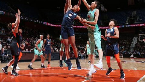 拒绝被横扫！康涅狄格太阳主场复仇芝加哥天空，这场球看得我直拍大腿