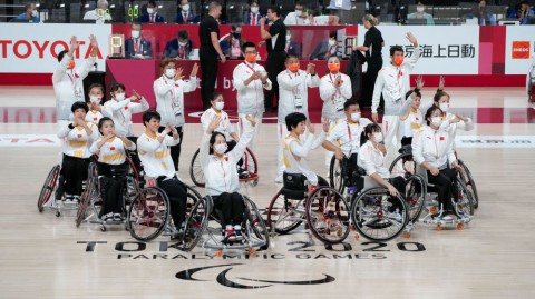 残特奥会轮椅篮球女子小组赛河北云南对决 姑娘们拼出血性赢下尊重