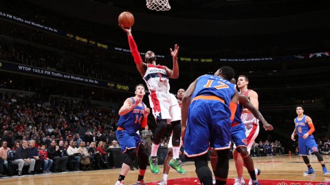 甜瓜37分准绝杀！这场纽约尼克斯与华盛顿奇才的较量，简直就是过山车