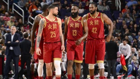 约老师给申京上课！掘金客场险胜火箭，这场NBA杯西部内战看得我血压飙升